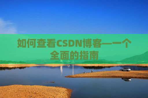 如何查看CSDN博客—一个全面的指南
